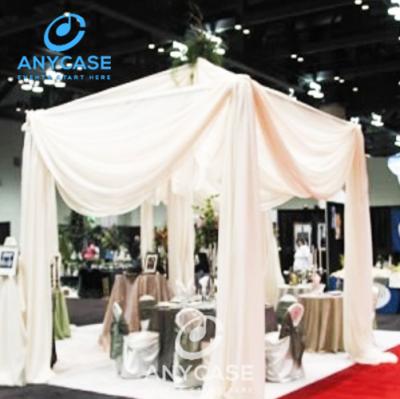 China Wedding/Backdrop/Commercial Booth Adjustable Aluminum Pipe Drape Backdrop Stand, Wedding Pipe and Drape Party Event Decoration for sale