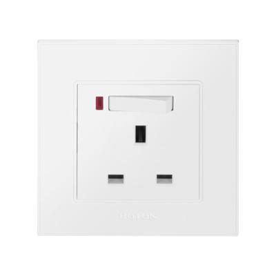 China British standard Q1W060 wall socket socket PC panel socket 13A for sale