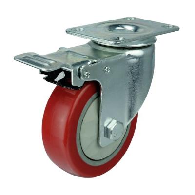 China PIVOT Best Price Removable Industrial Caster Wheel With Brake for sale