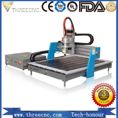 China Advertising cnc router 6090 / mini wood design cutting machine for PCB /PVC/ Aluminum/Copper TMG6090-THREECNC for sale