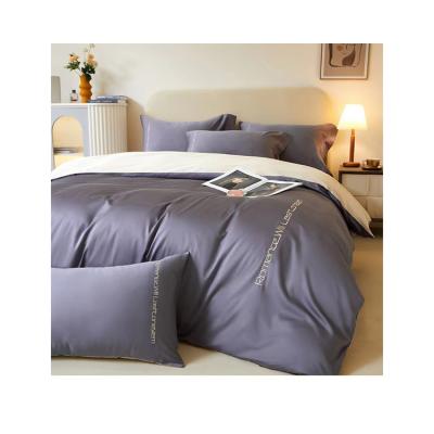 Κίνα Sustainable hot sale sheet sets bedding wholesale bedding set 4 piece soft four-piece set on bed προς πώληση