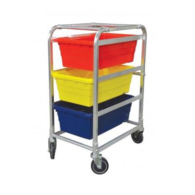 China Esd Protective Storage Organizer Aluminum Hook Rolling Carts And Mobile Carts Rack for sale