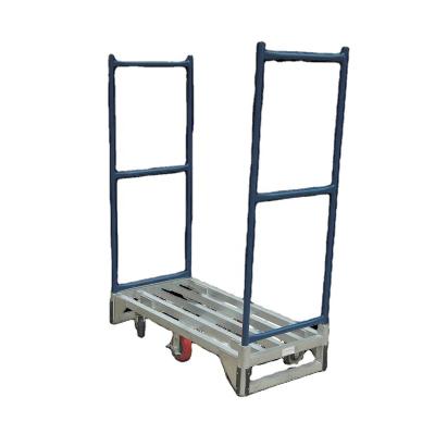 China Various Good Quality Restaruant Warehouse Steel Logistic Style U-boat Cart Running Trolley for sale