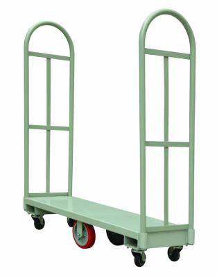 China Various Good Quality Restaruant Warehouse Steel Logistic Style U-boat Cart Running Trolley for sale