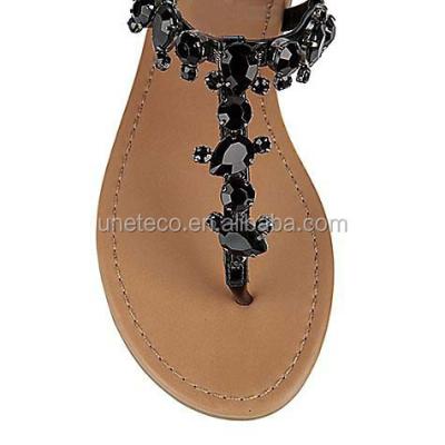 China Shoe Buckle Factory Sale Black Acrylic Women's Shoe Ornaments For Slipper Shoes for sale