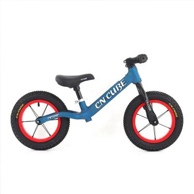 China Balance Bike Factory Wholesale Nylon Frame Fork Kids Balance Bike Colored Kids Running Bike for sale