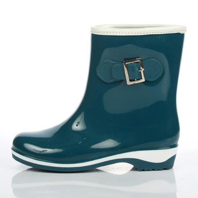 China Wholesale Fashion Trend Women's Rain Boots Custom Printing Rubber Women's Rain Boots Women's Rain Boots for sale