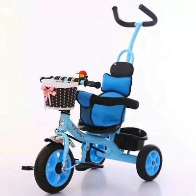 China New Smart Flat Land Kids Bike Folding 2w1 Bike Wooden Baby Tricycle For Boys for sale