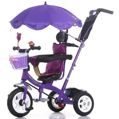 China Ride On 3 Wheel China Sale Tricycle Bike Toy Factory Supplier Tricycle Kids Baby Tricycle With Sunshade for sale