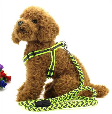 China Custom Reflective Leash Cat Leash Pet Supplies Retractable Night Dog Harness Pet Rope Wholesale Hot for sale