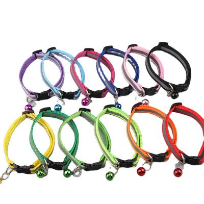 China Lights Wholesale Pet Supplies Collar Dog Collar Nylon Rechargeable Reflective Dog Collar for sale