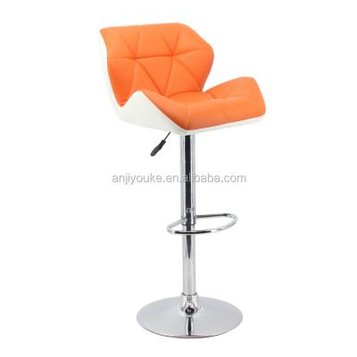 China Modern Best Price Swivel Bar Stools High Quality Bar Chairs Leather Tub Chairs With Backs for sale