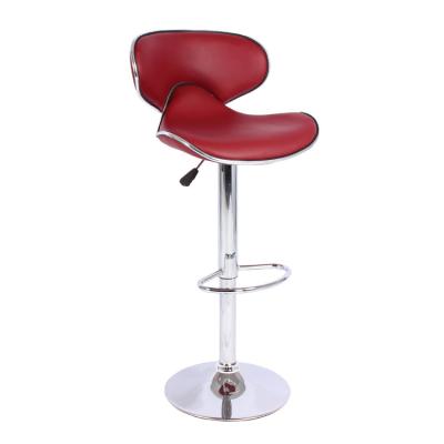 China Modern Hot Selling PU Leather Commercial Bar Furniture High Quality Wooden Bar Stool Chair for sale