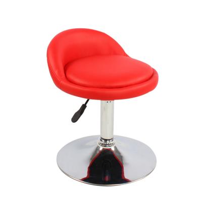 China Modern Commercial Minimalist Round Seat Back Swivel Small Bar Stool For Club Lounge for sale