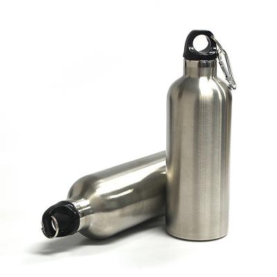 China Wholesale PORTABLE 304 stainless steel or outdoor sport aluminum single wall water bottle for sale