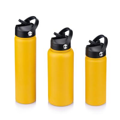 China Durable 18/8 PORTABLE Outdoor Water Coating Powder Drinking Bottle for sale