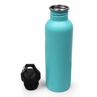 China Sustainable Custom Color Changing Sport Single Wall Water Bottle With Handle Lid for sale