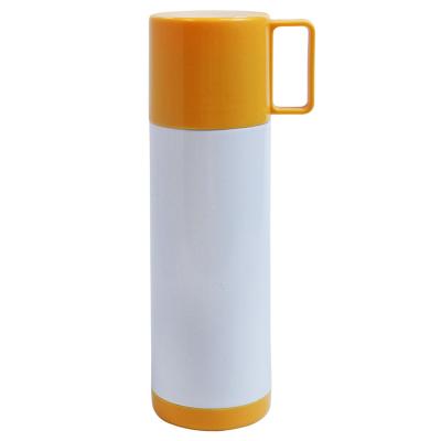 China Creative Design PORTABLE PP Handle Easy Carry Stainless Steel Kids Mug Keep Cold And Warm Custom Rocker for sale