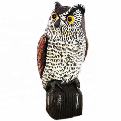 China Creative Eco-friendly Eco-friendly Factory Outlet Garden Standard Ornaments OSGOODWAY8 Standing Garden Decor Welcome Owl for sale