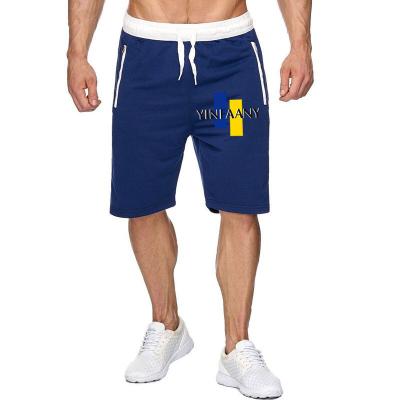 China Anti-wrinkle 2022 European and American men's sports shorts beach casual men's street pants for sale