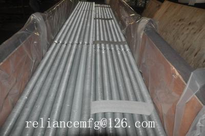 Chine Type cannelé tube d'aileron incorporé, 1060 de G tubes H14 à ailettes en aluminium à vendre