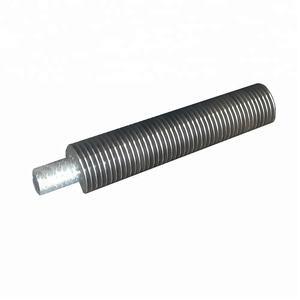 China Microchannel Extruded Aluminum Fin Tube Spiral Cooling For Heat  0.5mm for sale