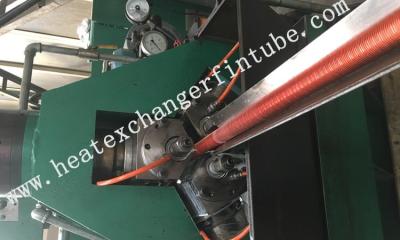 Chine L'acier au carbone a expulsé machine de tube d'aileron, l'épaisseur moyenne 0.3mm d'aileron à vendre