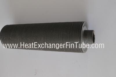 China Spannen Sie gedrehte Art L knorriges (Kiloliter) Aluminiumflosse Kühlrohr, OD1 '' X14bwg zu verkaufen