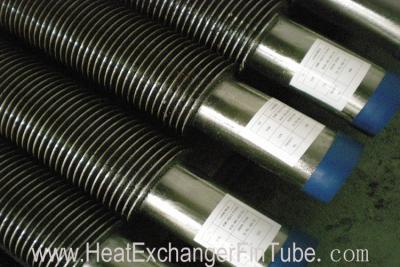 Chine Acier allié soudé par acier hélicoïdal des tubes d'aileron de résistance à haute fréquence SA213 T11 + SS409 à vendre