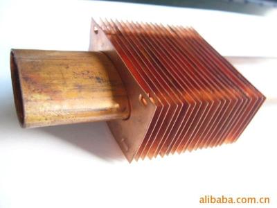 China Embedded Square Fin Tube Longitudinal Spiral Aluminium Copper Te koop