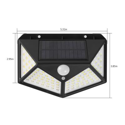 China Garden Led Street Light Solar Panel Street Light Warm White Solar Wall Lamp for sale