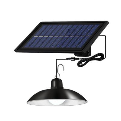 China Garden Border Solar Chandelier Solar Lamp With Super Bright Household Outdoor Decoration Led Courtyard Balcony Hanging Chandelier for sale