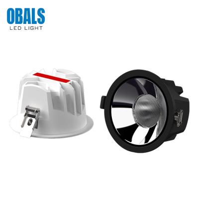 China OBALS Modern Indoor Mount COB 7W 10W 15W 18W 25W 30W 35W 40W 50W 55W Recessed Ceiling Led Downlight for sale