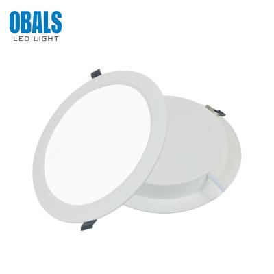 China Modern OBALS Recessed OEM Desktop 4W 6W 9W 15W 20W Ceiling Mounted Led Panel Light for sale