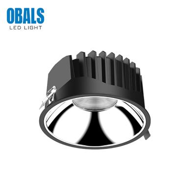 China Modern OBALS 75MM 90MM 125MM 165MM 200MM cutout size 10W 18W 30W 40W 50W 55W led downlight for sale