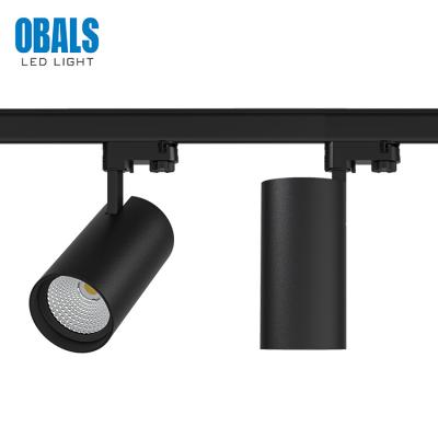 China OBALS 30 40 watt ODM OEM design project housing living room modern aluminum home office COB 20 40 watt led track light for sale