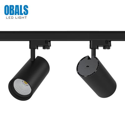 China OBALS Modern High Quality Jewelry Display Indoor Adjustable Angle 20W 30W 40W Led Track Light for sale