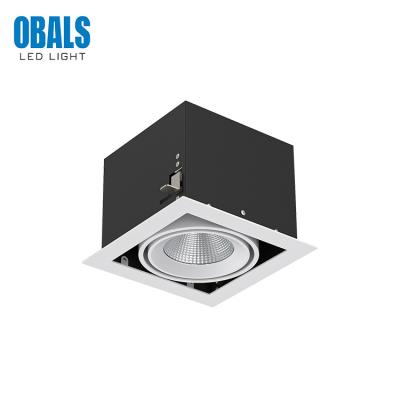 China OBALS Modern Cheap Price Ceiling Recessed IP54 10W 20W 30W COB LED Mounted Grill Light for sale