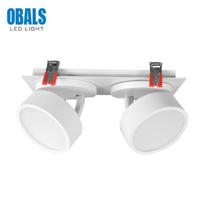 China OBALS Modern Ceiling Recessed Mounted IP54 20W 30W 40W 50W SMD LED Grill Light for sale