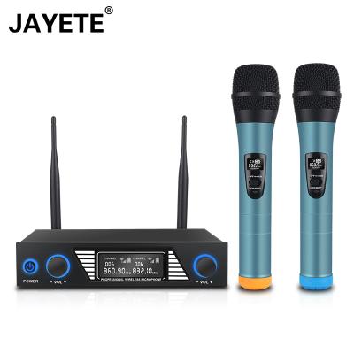 China Perfect sound factory price brand new high end professional metal handheld lavalier wireless microphone for sale