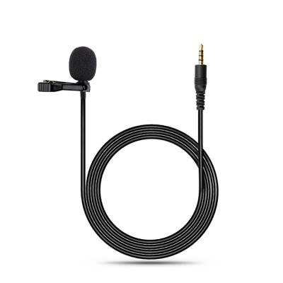 China Clip on Professional Lapel MIC JAYETE 3.5mm Microfone Cable Lapel Microphone for Teacher Public Speaking for sale