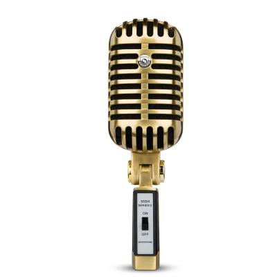 China Professional Vintage Style Handheld Microphone from China Manufacturer Conference Microphone and Singing Recording Use Retro Professional Microphone for Computer for sale