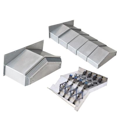 China Strong Rigidity Stainless Steel Telescopic  Bellow Cover  Flexible industrial conveyor systems for Protecting CNC Machine for sale