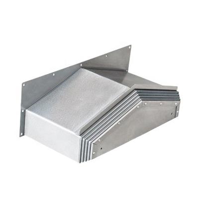 China Strong Rigidity Stainless Steel Telescopic  guide shield  Flexible industrial conveyor systems for Protecting machine way for sale