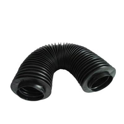 China Anti-coolant Round bellow cover spiral Rubber Shield Dust Cover For Construction machinery industry for sale