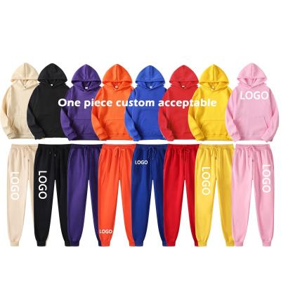 China Breathable Hot Sale Custom Sweat Suits Tech Fleece Sweatsuit Sweatsuit Sets Men's Unisex Sportswear Hoodie Set for sale