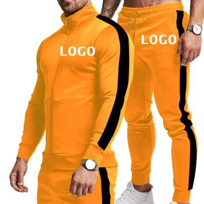 China High Quality Custom Logo Gym Jogging Men Tracksuit Winter Sweatsuit Sets Breathable Wholesale for sale