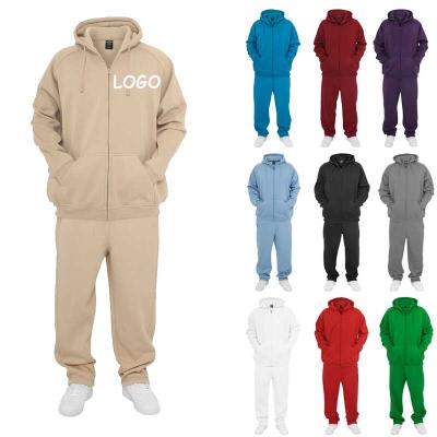 China Fleece Breathable Tracksuit Technology Factory Unisex Hoodie Set Custom Sweatpants Sports Suit for sale