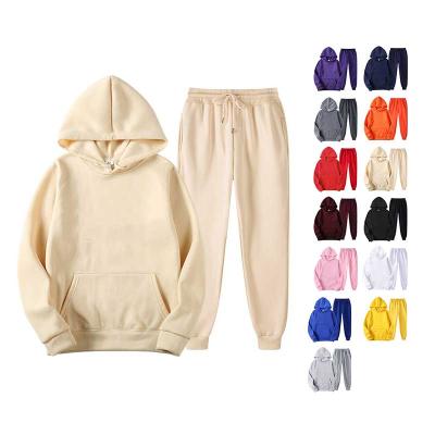 China Custom Tech Breathable Jogging Sweat Suit Wholesale Unisex Sweatsuit Set Mens Hoodie And Jogger Set for sale