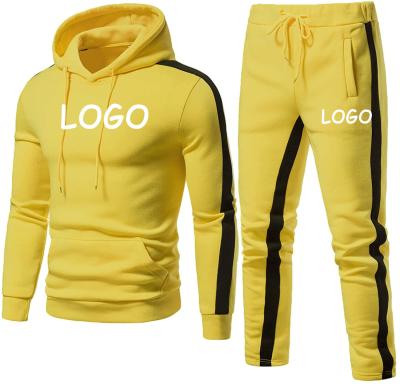 China Breathable Custom Running Sweatpants And Hoodie Set Mens Sweatsuit Blank Sportswear Homens Agasalho for sale